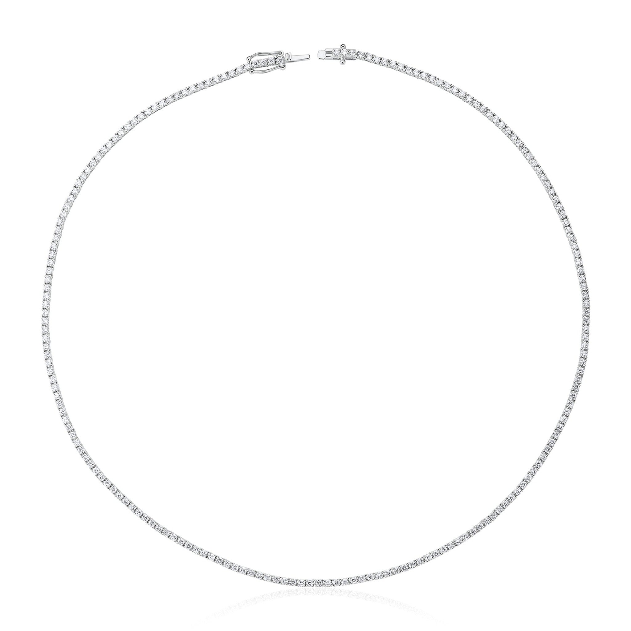 5.30ct Diamond Tennis Necklace